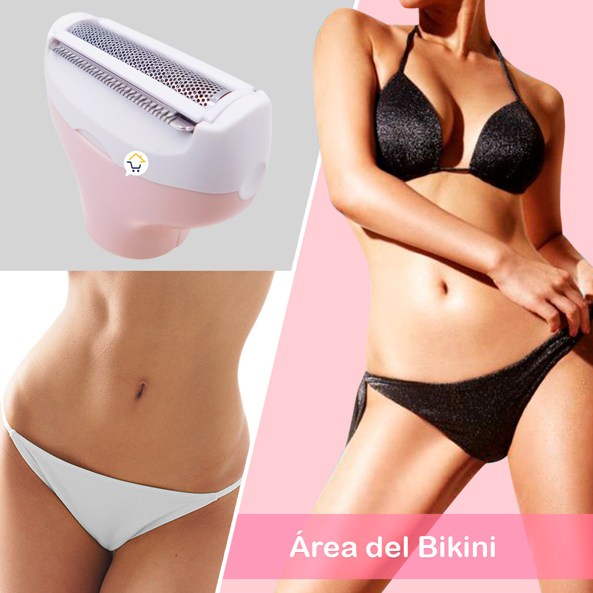 Depiladora 4 en 1 KM3024 – Piel Suave en Minutos, Sin Dolor y Sin Gastar de Más