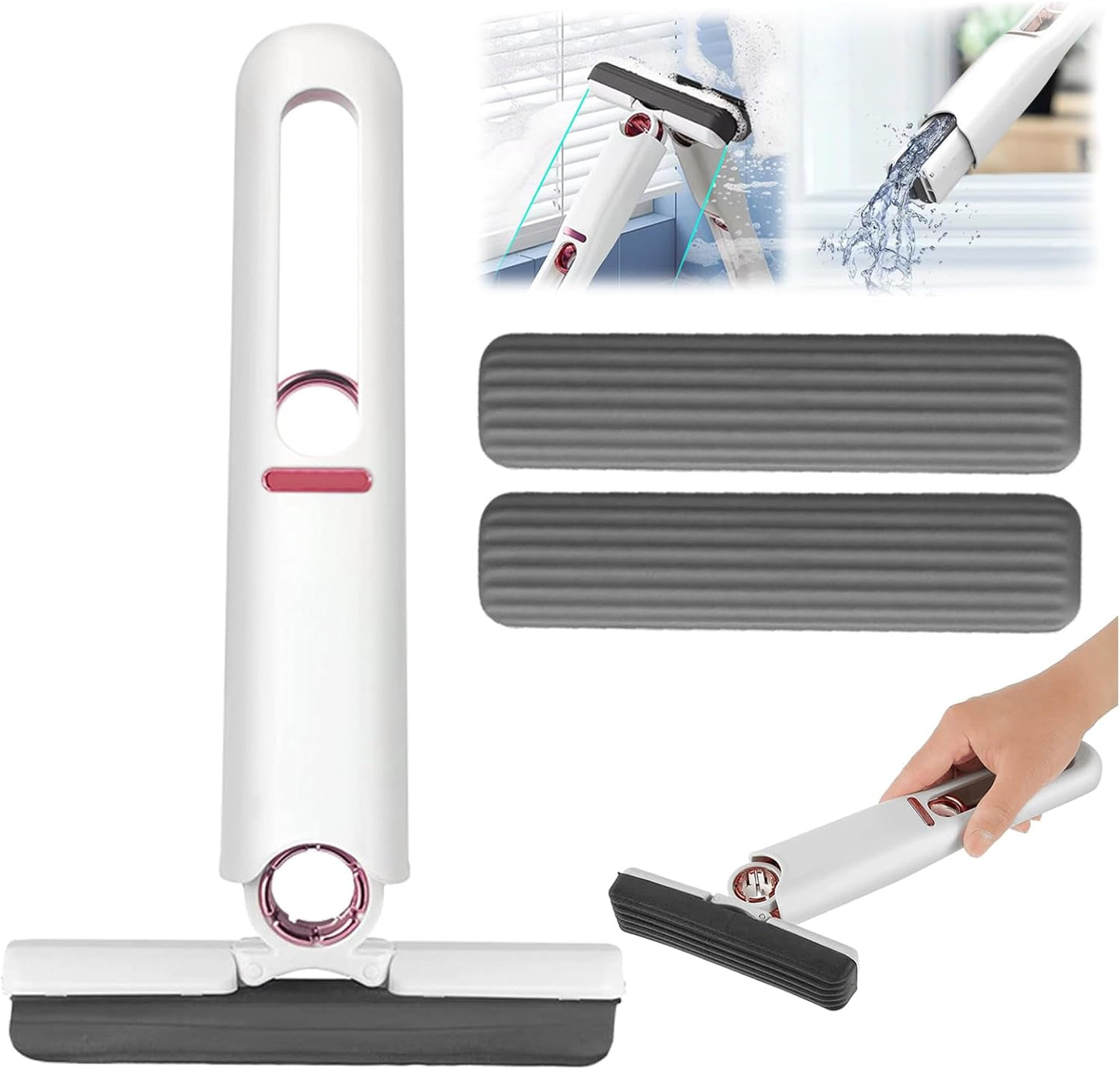 Mopa Giratoria Multifuncional – Limpieza Profunda sin Esfuerzo 🚿✨