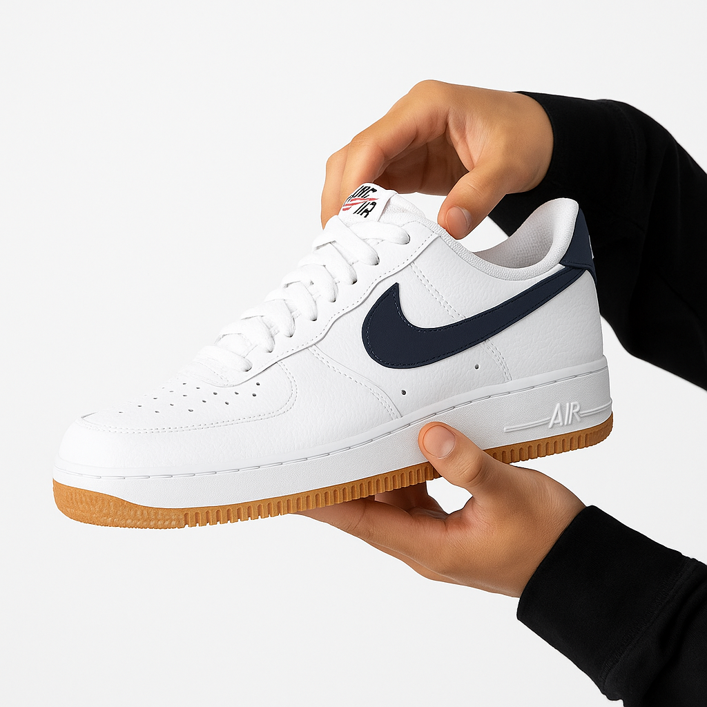 Nike Air Force 1 Low 07 Blanco Obsidian