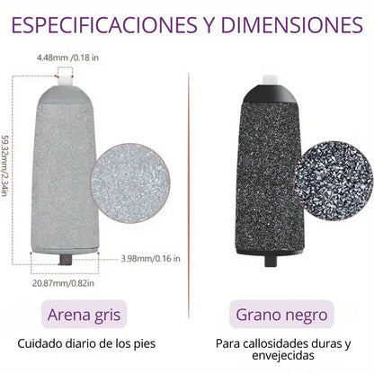 SmoothFeet™ – Exfoliador y lima electrónica para pies
